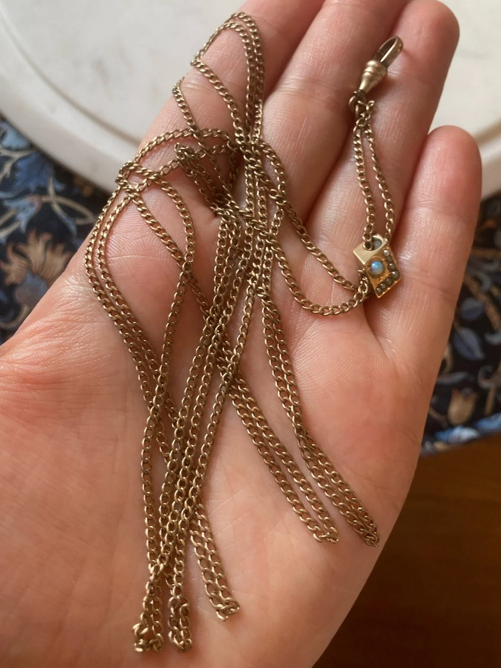 Antique victorian opal